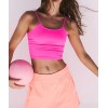 Strappy Longline Sports Bras for Women - Wirefree Padded Criss Cross Yoga Bras Cropped Tank Tops