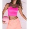 Strappy Longline Sports Bras for Women - Wirefree Padded Criss Cross Yoga Bras Cropped Tank Tops