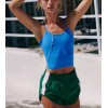 Women Longline Full Coverage Sports Bras Medium Impact Padded Workout Crop Tops for Yoga Gym