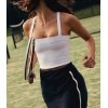 Sports Bra for Women Longline Full Coverage Sports Bras Medium Impact Padded Workout Crop Tops for Yoga