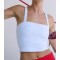 Sports Bra for Women Longline Full Coverage Sports Bras Medium Impact Padded Workout Crop Tops for Yoga