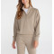 Women's half zipper drop shoulder sweatshirts cozy fit hoodies