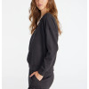 Women's ultra soft crew neck sweatshirts basic style drop shoulder pullovers
