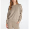 Women's ultra soft crew neck sweatshirts basic style drop shoulder pullovers