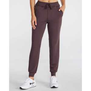 Adjustable waist cotton joggers with side pockets cozy fit running track pants