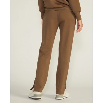 Adjustable waist wide leg jogger pants with side pockets