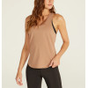Quick dry scoop neck fitness vests with racerback design