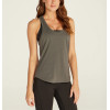 Quick dry scoop neck fitness vests with racerback design