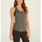 Quick dry scoop neck fitness vests with racerback design