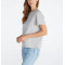Women's relaxed fit crew neck short sleeve tees basic style sports t shirts