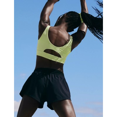 Racerback Sports Bras Padded Racer Back Cropped Bras for Yoga Workout Fitness Low Impact