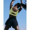 Racerback Sports Bras Padded Racer Back Cropped Bras for Yoga Workout Fitness Low Impact