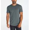 Men's lightweight crew neck t shirts with curvy hem basic style short sleeve tees