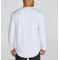 Long sleeve cotton shirts for men athleisure style sports tees