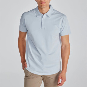 Men's lightweight short sleeve polo shirts