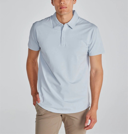 Men's lightweight short sleeve polo shirts