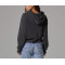 Women's oversized heavyweight cotton hoodies with kangaroo pockets