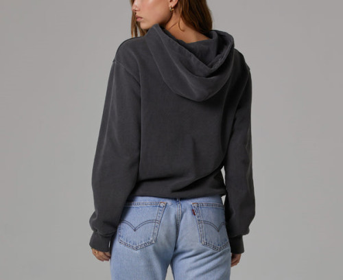 Women's oversized heavyweight cotton hoodies with kangaroo pockets