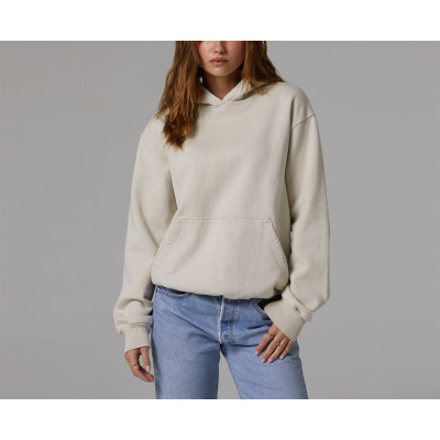 Women's oversized heavyweight cotton hoodies with kangaroo pockets