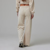 Elastic waist wide leg lounge pants for women cotton sweatpants