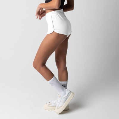 Women's high quality side split modal running shorts with pockets