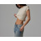 Women's lightweight crop top short sleeve baby tee