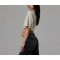 Women's short sleeve crew neck cropped t shirts oversized sports tee