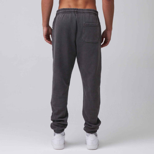 Men's heavy weight jogger pants with adjustable drawstrings