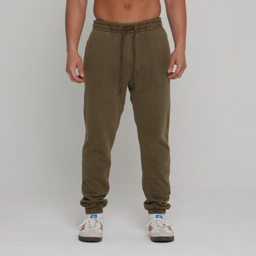 Men's heavy weight jogger pants with adjustable drawstrings