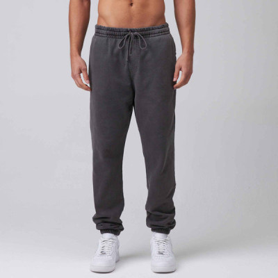 Men's heavy weight jogger pants with adjustable drawstrings