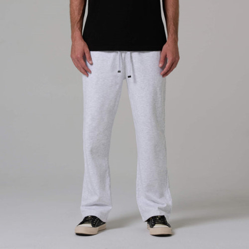 Men's new straight leg sweatpants with side pockets