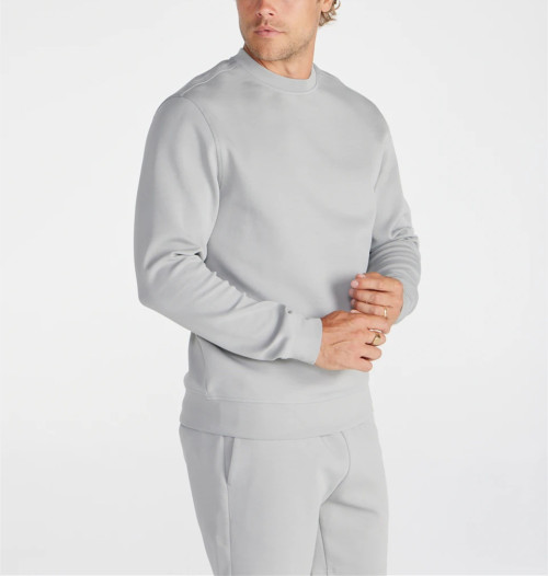 Men's crew neck relaxed fit sweatshirts classic style pullovers