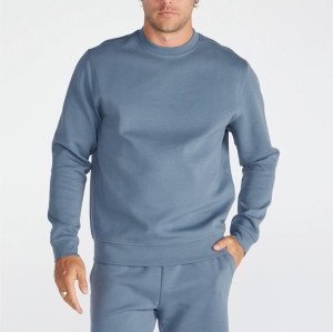Men's crew neck relaxed fit sweatshirts classic style pullovers