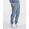 Elastic waist men's cotton joggers with zipper pockets