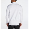 Quarter zip cotton polos for men long sleeve lightweight shirts