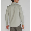 Quarter zip cotton polos for men long sleeve lightweight shirts