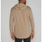 Men's hooded long sleeve shirts regular fit moisture wicking tees