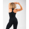Women's lightweight square neck tank top with racerback design