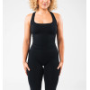 Women's lightweight square neck tank top with racerback design