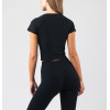 Women's short sleeve baby tee athletic fit sports tees