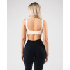 2025 new square neck supportive sports bra high impact fitness bralette with removable paddings