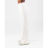 Rib waist flared pants for women cotton fleece bell bottomed sweatpants