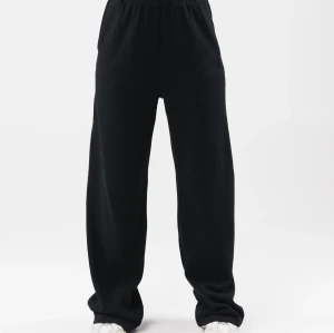 Rib waist flared pants for women cotton fleece bell bottomed sweatpants