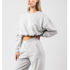 Women's long sleeve crew neck pullover sweatshirts