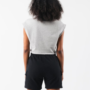 Women's new arrival cropped cotton tees