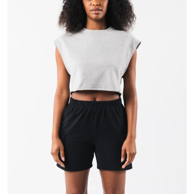 Women's new arrival cropped cotton tees