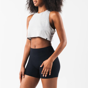 Women's racerback sports tank lightweight cotton cropped singlets