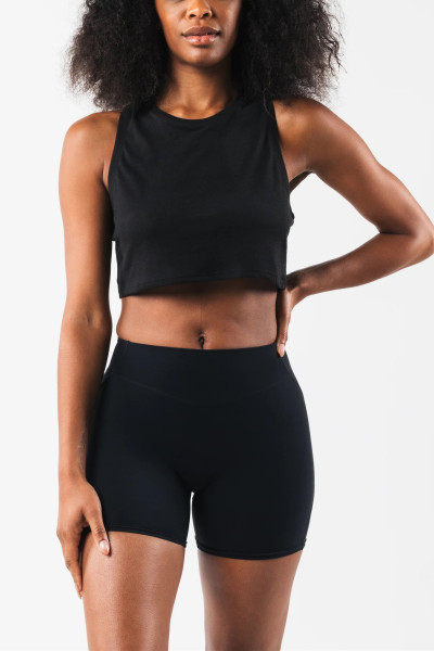 Women's racerback sports tank lightweight cotton cropped singlets