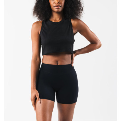 Women's racerback sports tank lightweight cotton cropped singlets