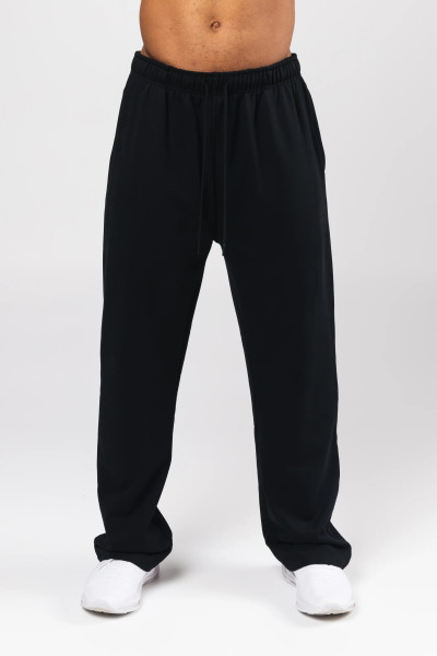 Men's heavy weight straight leg pants athleisure style sweatpants